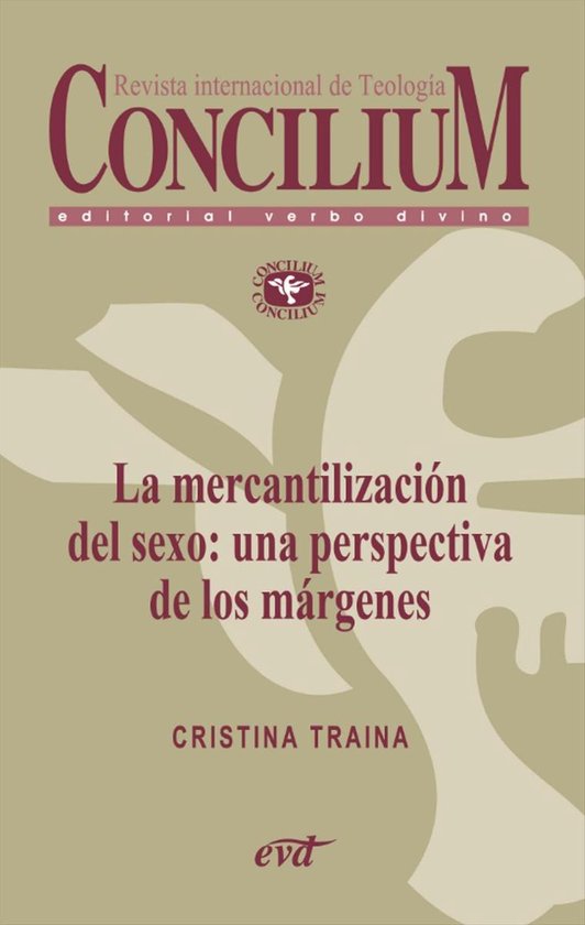 Couverture du livre Concilium, revue théologique internationale, avec le titre 'La mercantilización del sexo: una perspectiva de los márgenes' en espagnol.