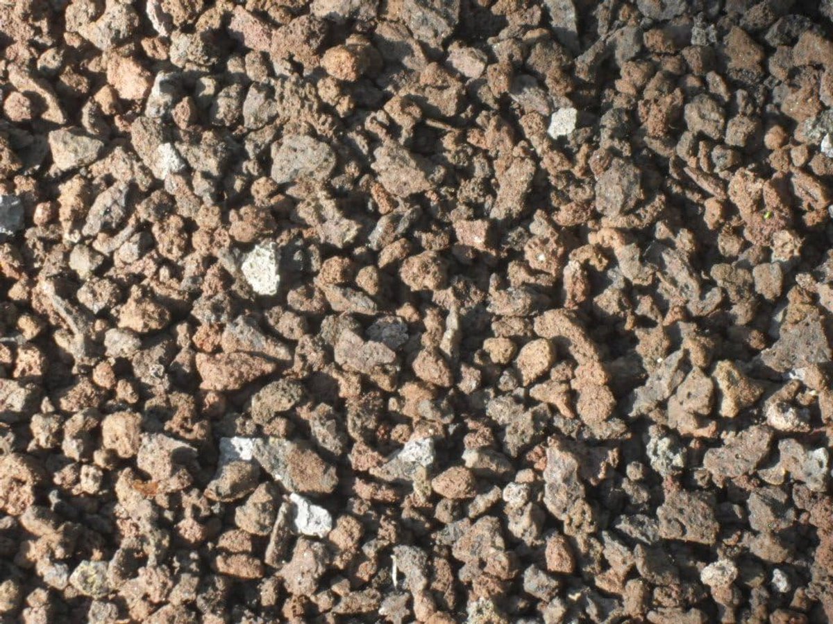 25 kg crushed lava rock granules 2-8 mm - planten granulaat - split