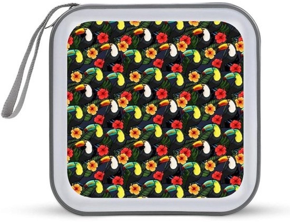 CD Opbergdoos - Disc Organizer Portemonnee - Muziek Luisteren - 40 Disc Capaciteit - One Size - Stijl