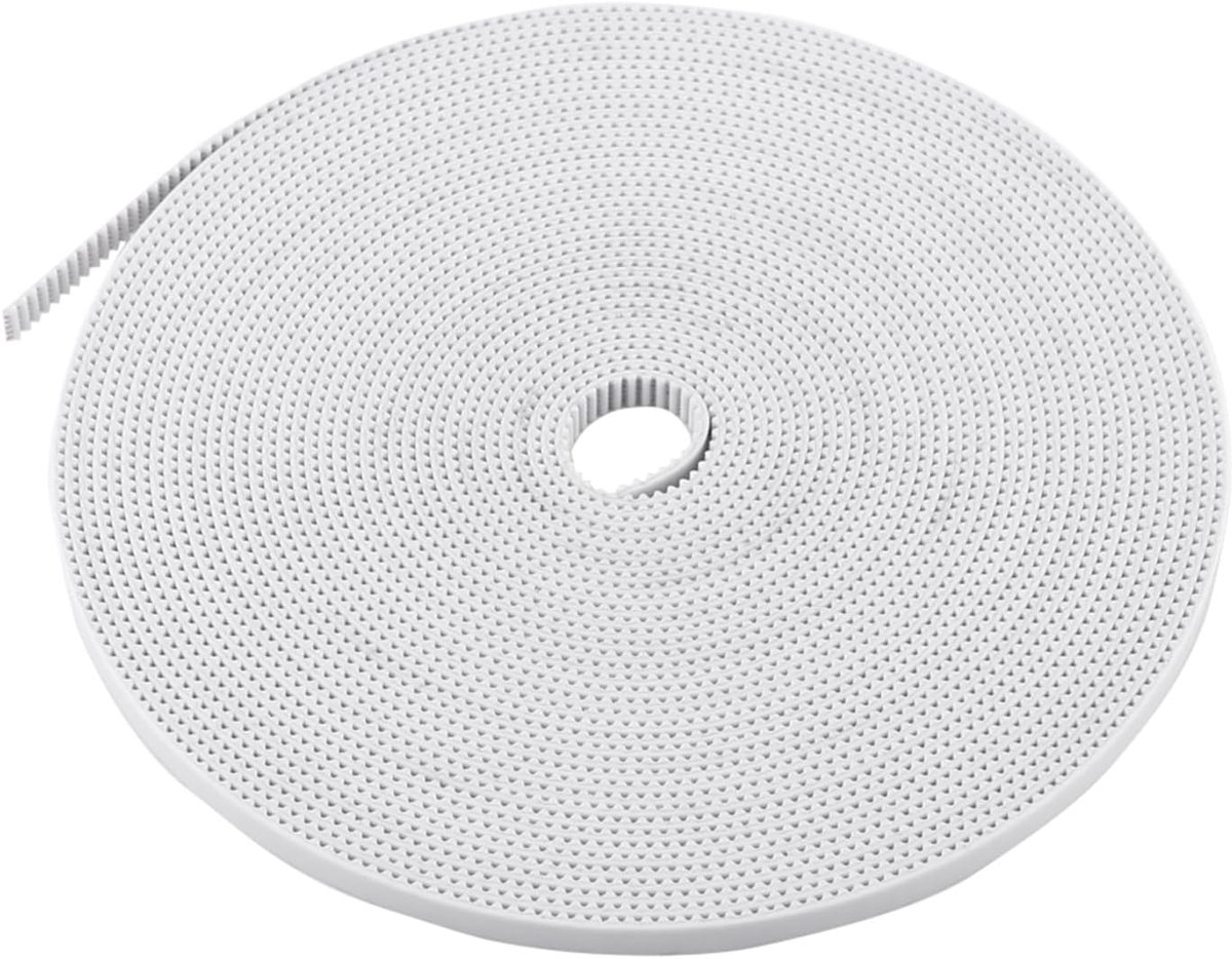 Dailygoods- GT2 Riem 10M - PU Materiaal - Stalen Kern - Hoge Slijtvastheid - Flexibel - Geschikt voor 3D Printers - Aandrijfsysteem