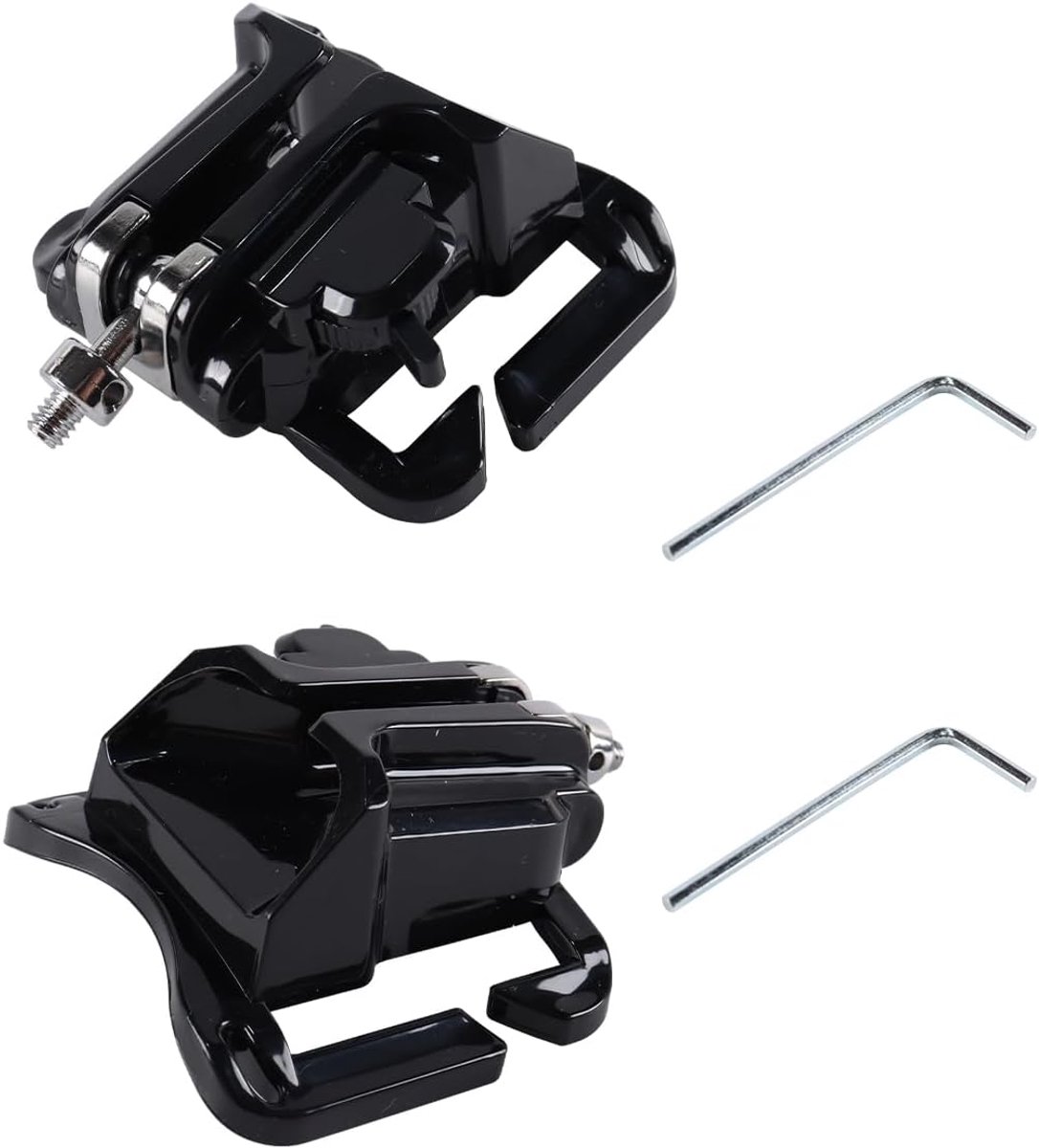 Dailygoods - 2 Stuks Camera Riemclips voor DSLR en Sportcamera's