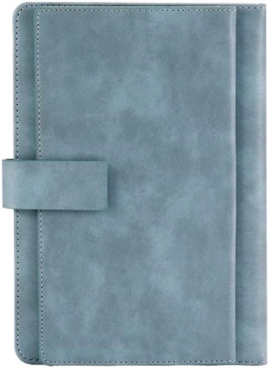 Agenda Notitieboek - Kladblok Planner - Schrijven Vastleggen - Zuurvrij Dik Papier - A5 - Lichtblauw