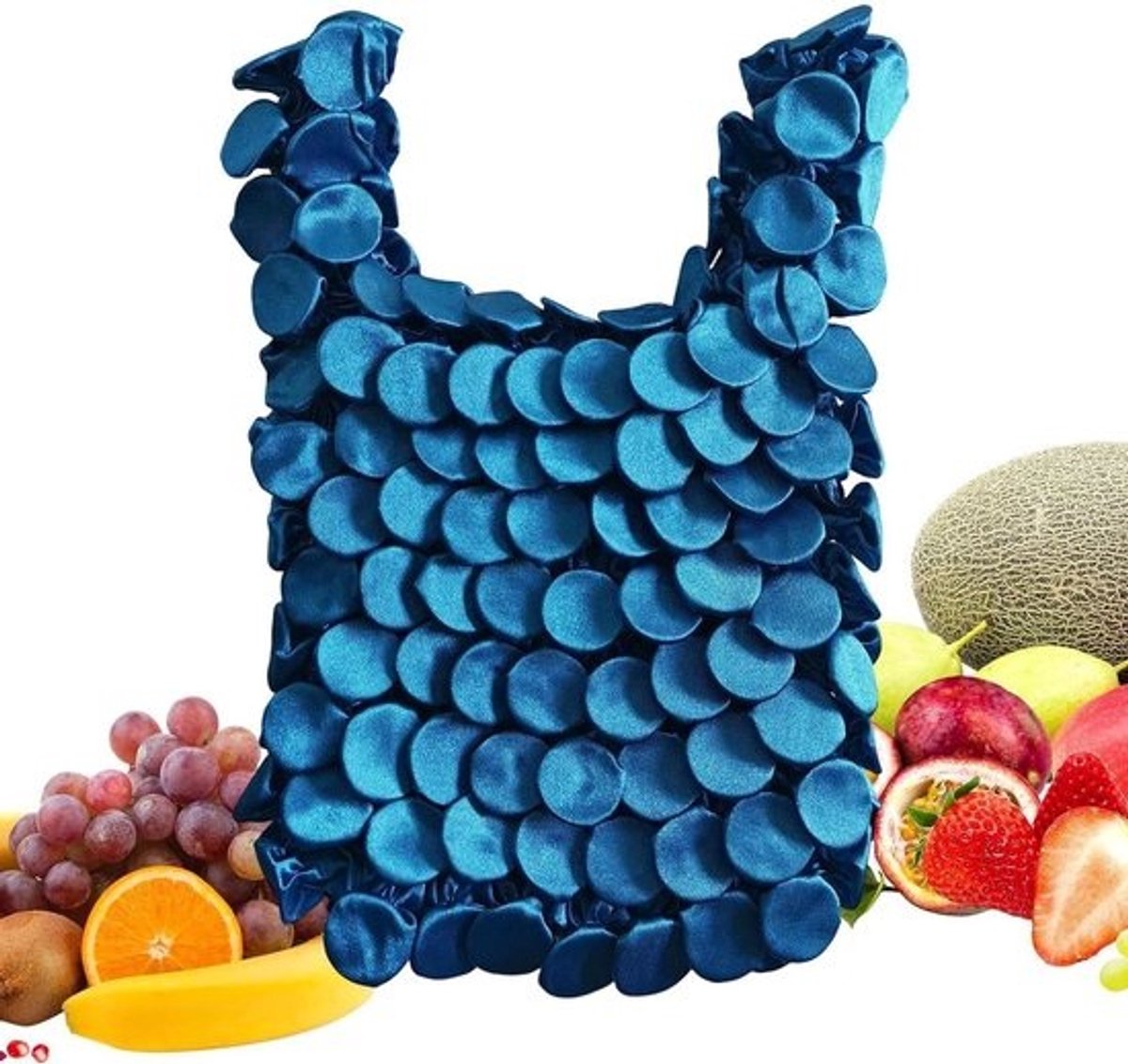 Herbruikbare boodschappentassen - Wasbare opvouwbare zakken - Dagelijkse boodschappen - Compact opvouwbaar ontwerp - Ongeveer 18x14x2cm - Niet gespecificeerd