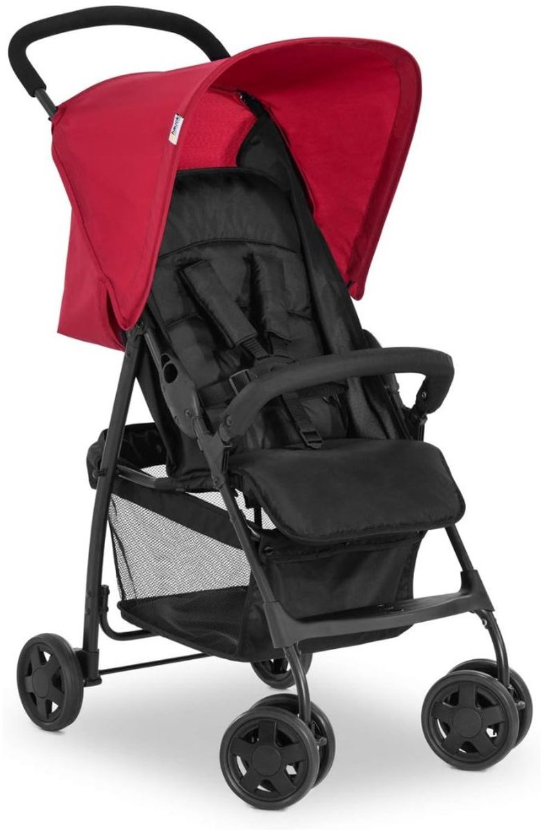 Levo® Plooibuggy - Plooibuggy Peuter - Plooibuggy Tot 27 Kg - Plooi Buggy - Donkergrijs - 81cm x 45cm x 24 cm