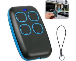 Universele Afstandsbediening - 4-in-1 Bediening - Poorten Openen - Multifrequentie 280-868 MHz - Tot 50 Meter - Blauw