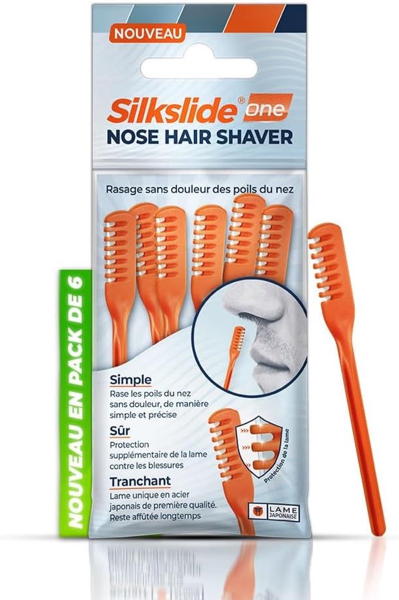 Neushaartrimmer - 6 Stuks - Handmatig - Hygiënisch en Veilig - Voor Dames en Heren