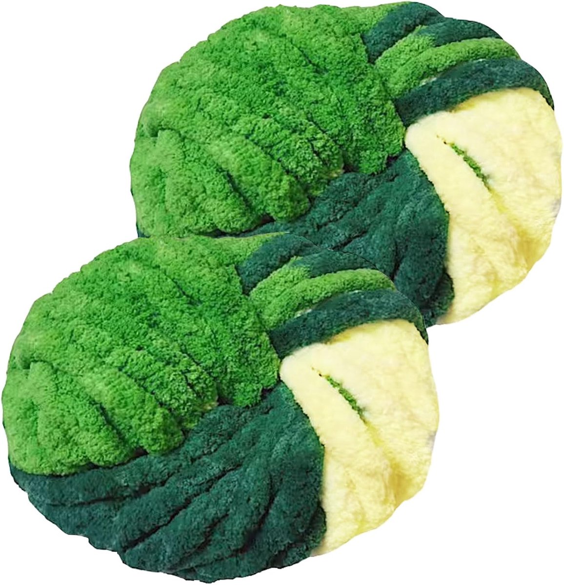 2 Stuks van 500 g Grove Wol, Gehaakte Grove Wol Kan Worden Gebruikt Voor Het Breien van Kussens, Dekens, Sjaals en Mutsen, Maar ook voor Huisdierbedden