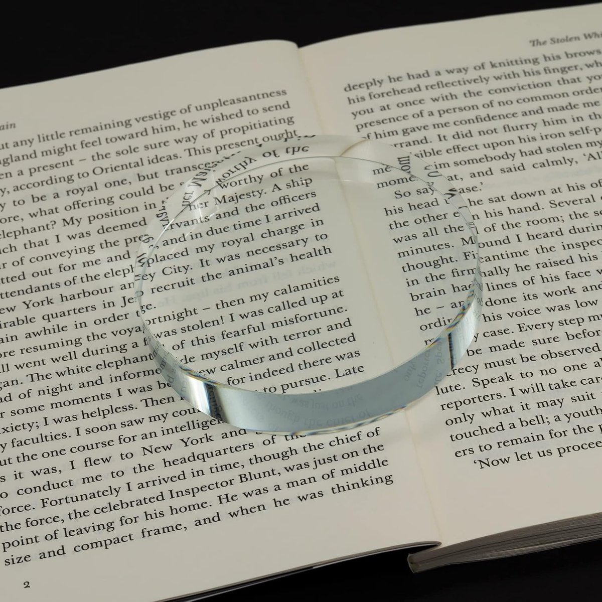 Ronde Lege Glas Presse-papier Glas Ornamenten voor Amba