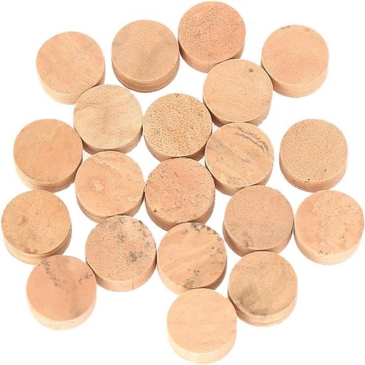 Reparatie Kurk Pads - Muziek Accessoires - Instrument Reparatie - Duurzaam Materiaal - 20 Stuks - Natuurlijk
