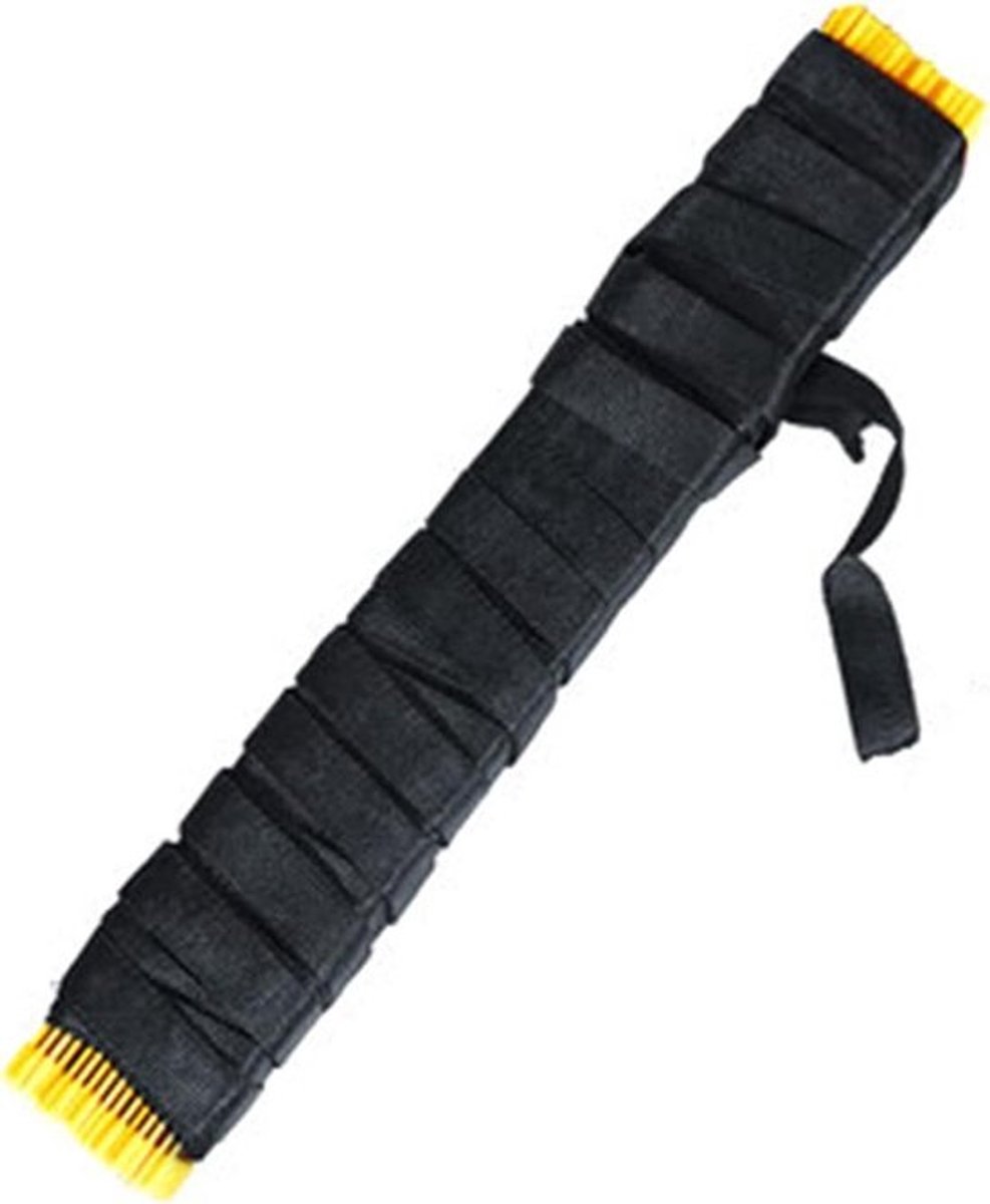Snelheidsladder - Trainingsladder - Voetenwerk verbeteren - Duurzame nylon banden - 10 sporten - Zwart