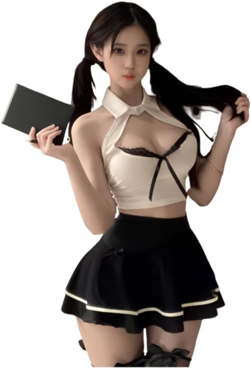 cosplay secretaresse ondergoed Japanse nachtclub vrouwelijke student uniform