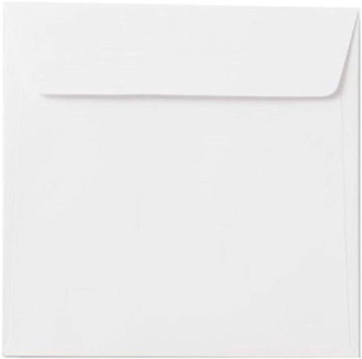 Vierkante Enveloppen - Briefpapier Postzakken - Cadeaus Versturen - Met Plakstrip - 160x160 mm - Wit