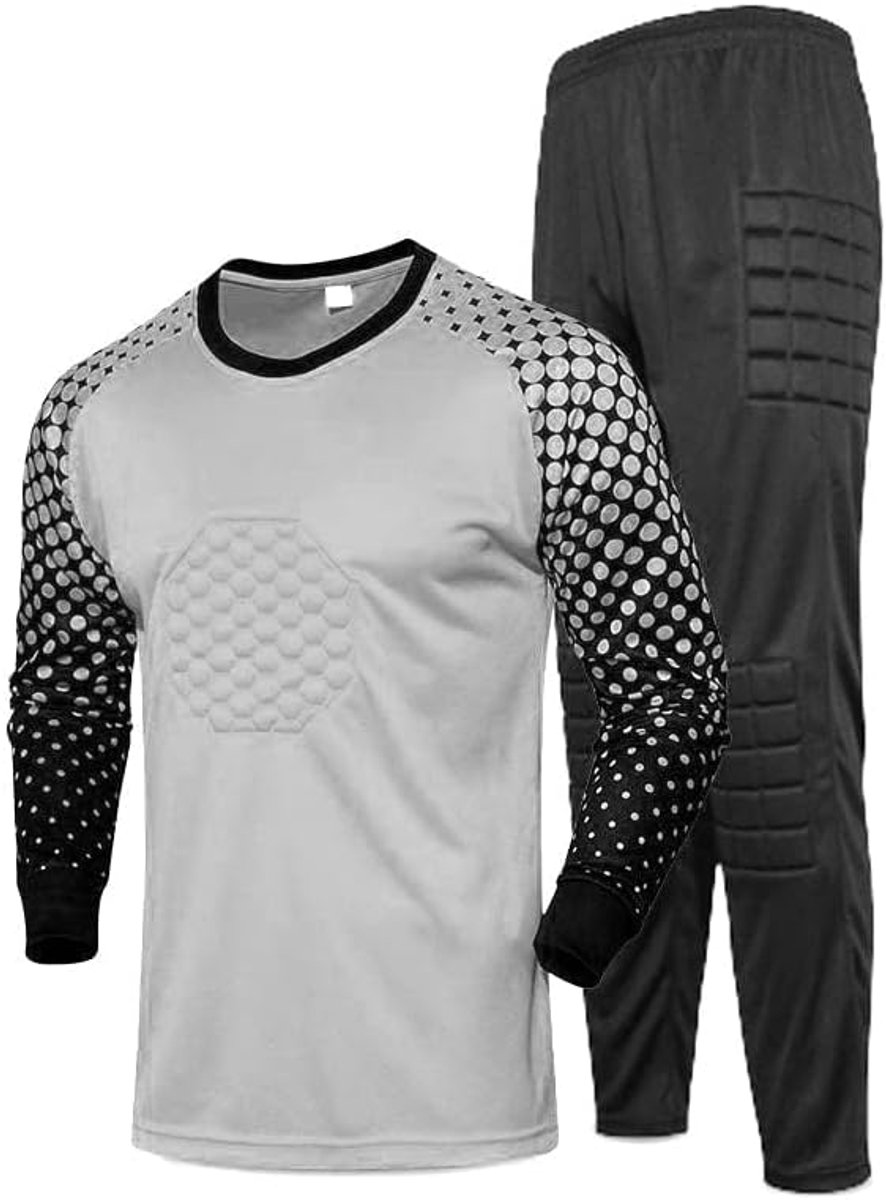 Keeperstrui Jongens Kleren Torwachters Set Broek T-shirt Lange Mouwen Jogging Sport 4-13 Jaar oud