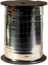 Metallic krullint zilver – 10 mm × 228 m (250 yard) – Cadeaulint