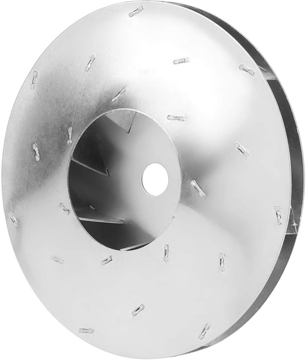 Roterende Ventilator, Aluminium Roterende Ventilatorblad Stofzuiger Vervangende Accessoires voor Thuis (zilver)