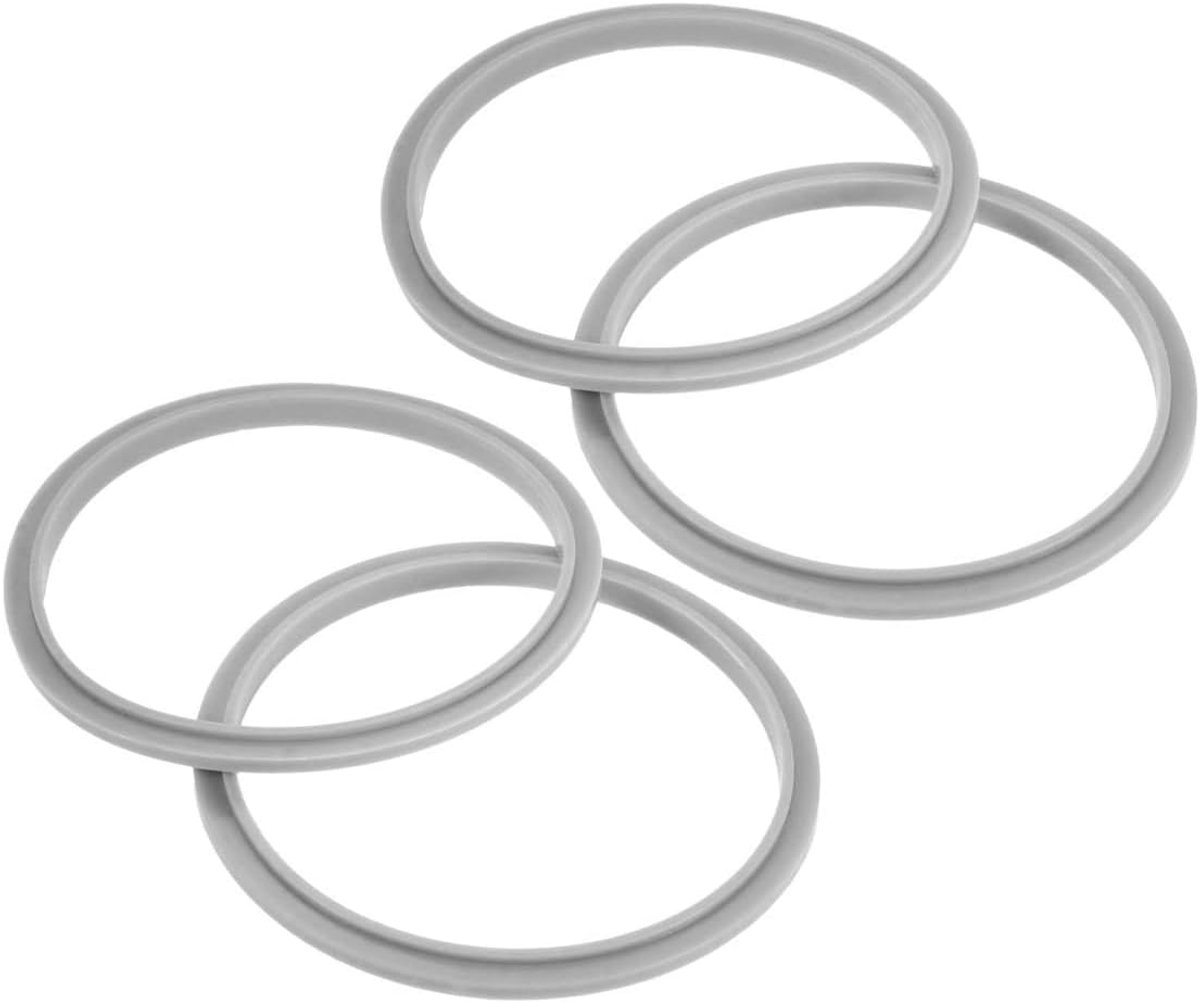 4 stuks blenderpakking vervangende afdichtingsringen met lip, rubberen ring compatibel met Nutrib 600/900-serie blender