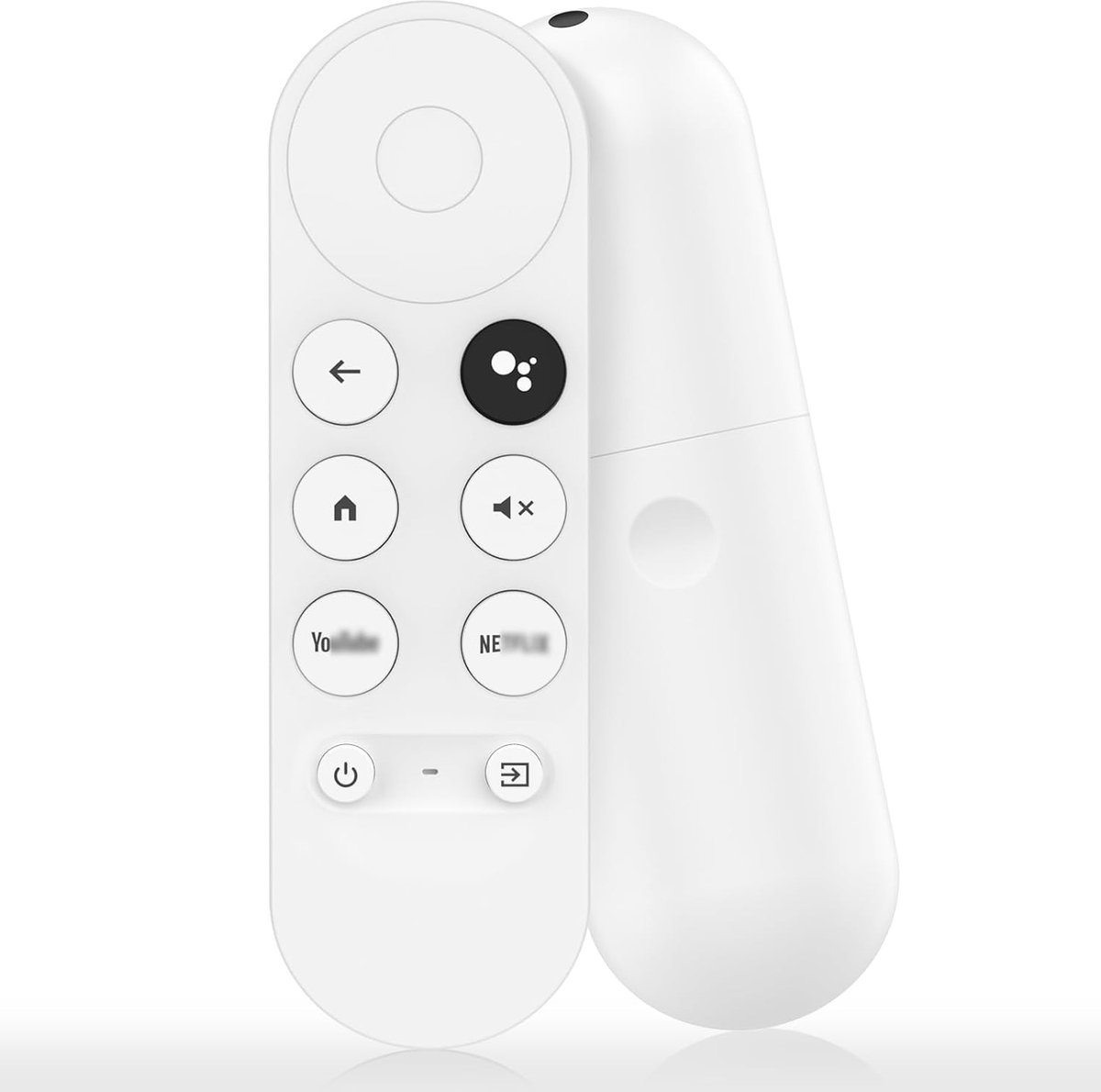 Afstandsbediening voor Chromecast Google TV spraakbesturing afstandsbediening Snow Google Chromecast 4K HD TV