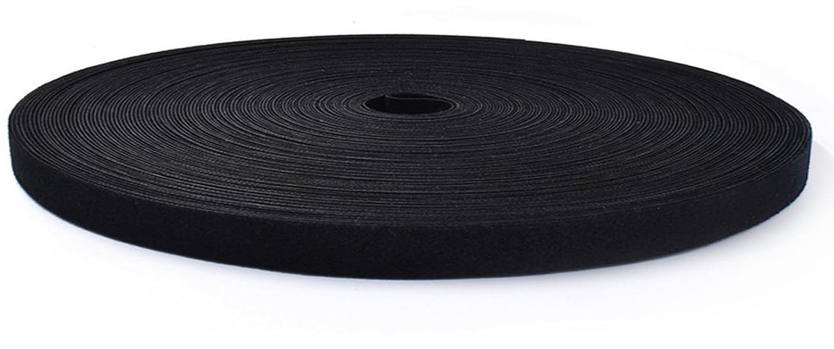 1 stuk elastiek, 6 mm breed, om te naaien, 10 m lang, elastiek voor broekband, elastische polyesterband, elastische band voor kleding, elastische band voor huishouden, doe-het-zelf handwerk, zwart
