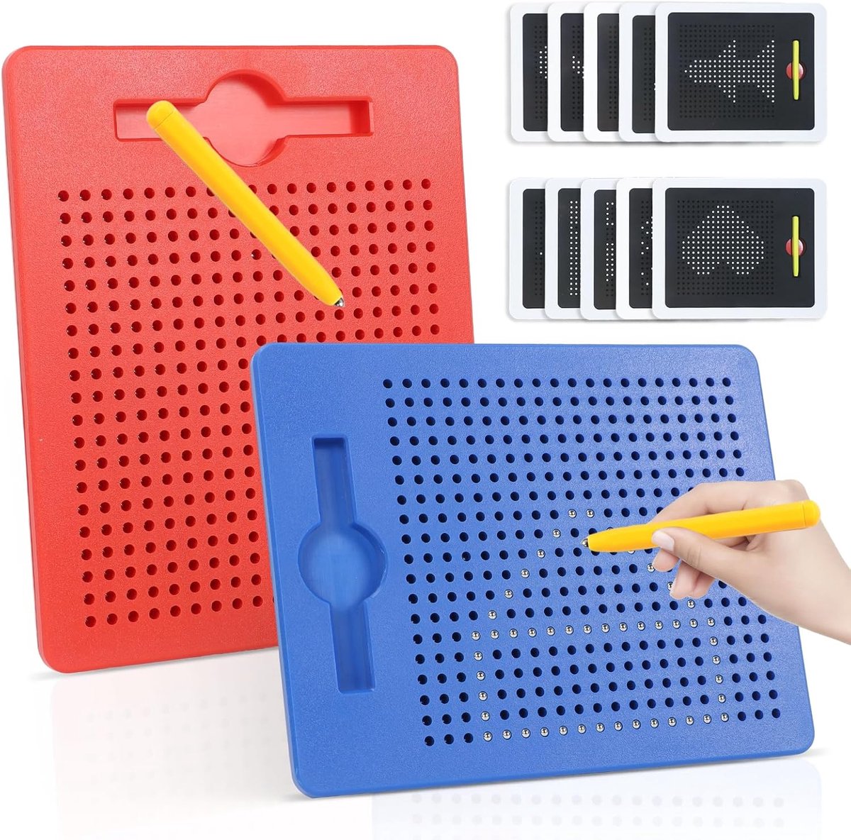 Magnetische tekenborden voor kinderen, 2 stuks blu