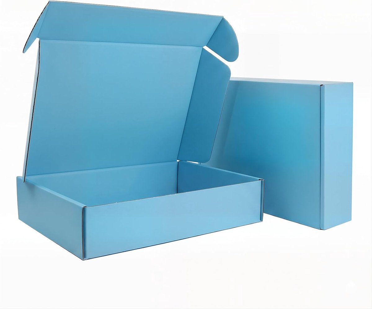 X 16 x 5 cm Verzenddozen 25-pack Hemelsblauw