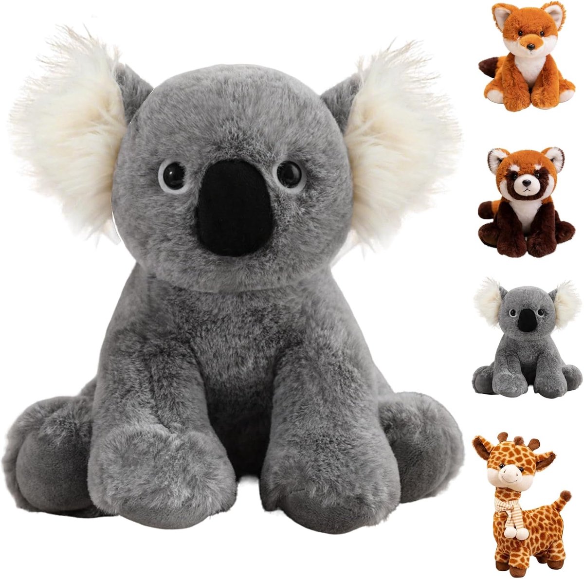 knuffeldier, koaly pluche dier, zithouding, zacht koala pluche dier om te spelen, verzamelen, knuffelen, verjaardagscadeau voor kinderen (koaly)