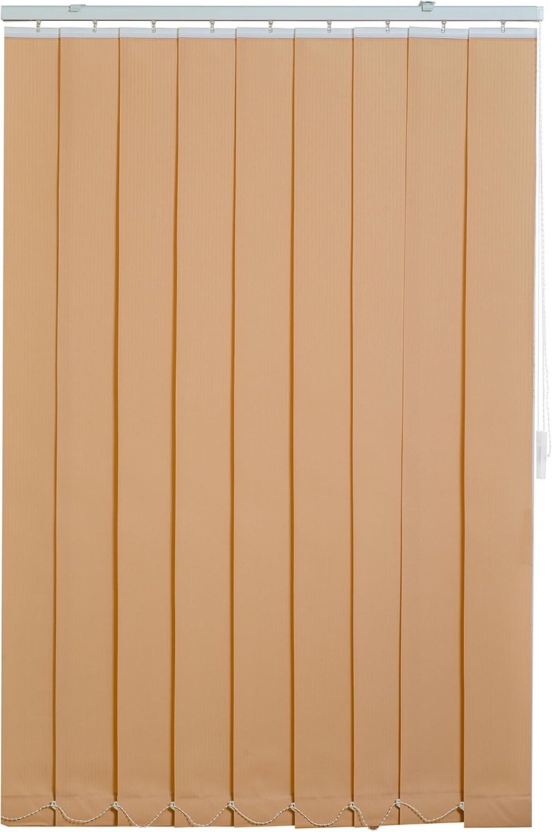 Lamellengordijn, crème, (BxH) 150 x 150 cm
