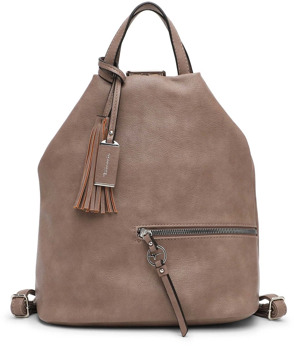 Tamaris vrijetijdsrugzak rugzak Nele Backpack Darktaupe