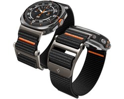 Spigen Bandje Geschikt voor Samsung Galaxy Watch Ultra 2 / 1 - DuraPro Flex - Zwart