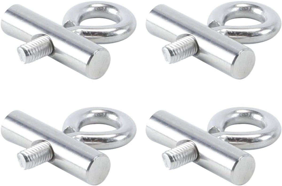 4-Pack IJzeren Eindstopper voor Pijpleiding – 8 mm Blokkering Kit voor Caravan, Camper en Boot, Duurzaam en Betrouwbaar Accessoire