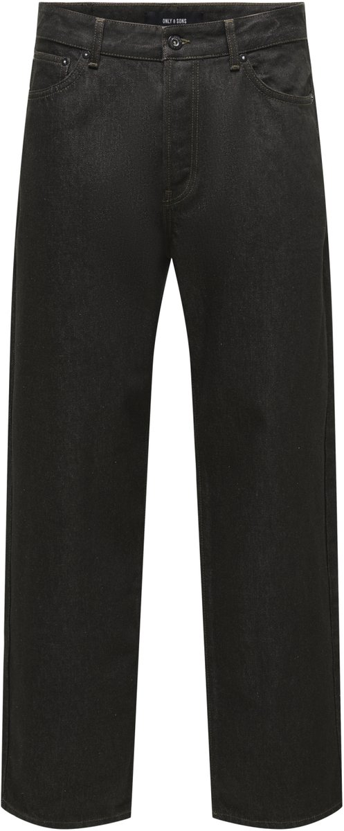 Only & Sons Jeans Onsfade Loose Brown 9479 Dot Dnm No 22039479 Brown Denim/raw Mannen Maat - W32 X L32