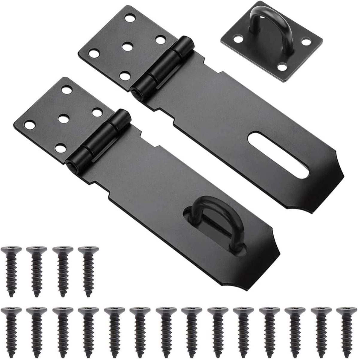 Zware Duty Padlock Set van 2 Stuks, 10 cm, Ideaal voor Beveiliging en Diefstalpreventie