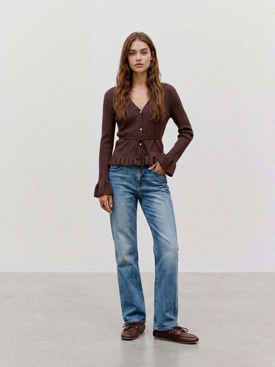 Vero Moda Vest VMCELINA Gebreid vest
