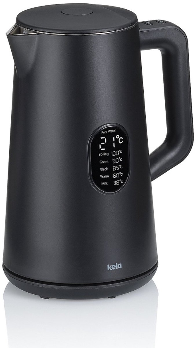 Santos waterkoker 1,5 l, zwart