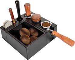 Tamper Station voor Filterhouders 51-58 mm, Tamp Station voor Espresso, Barista Accessoires en Koffie Tamper Houder, Professionele Koffie Bereiding