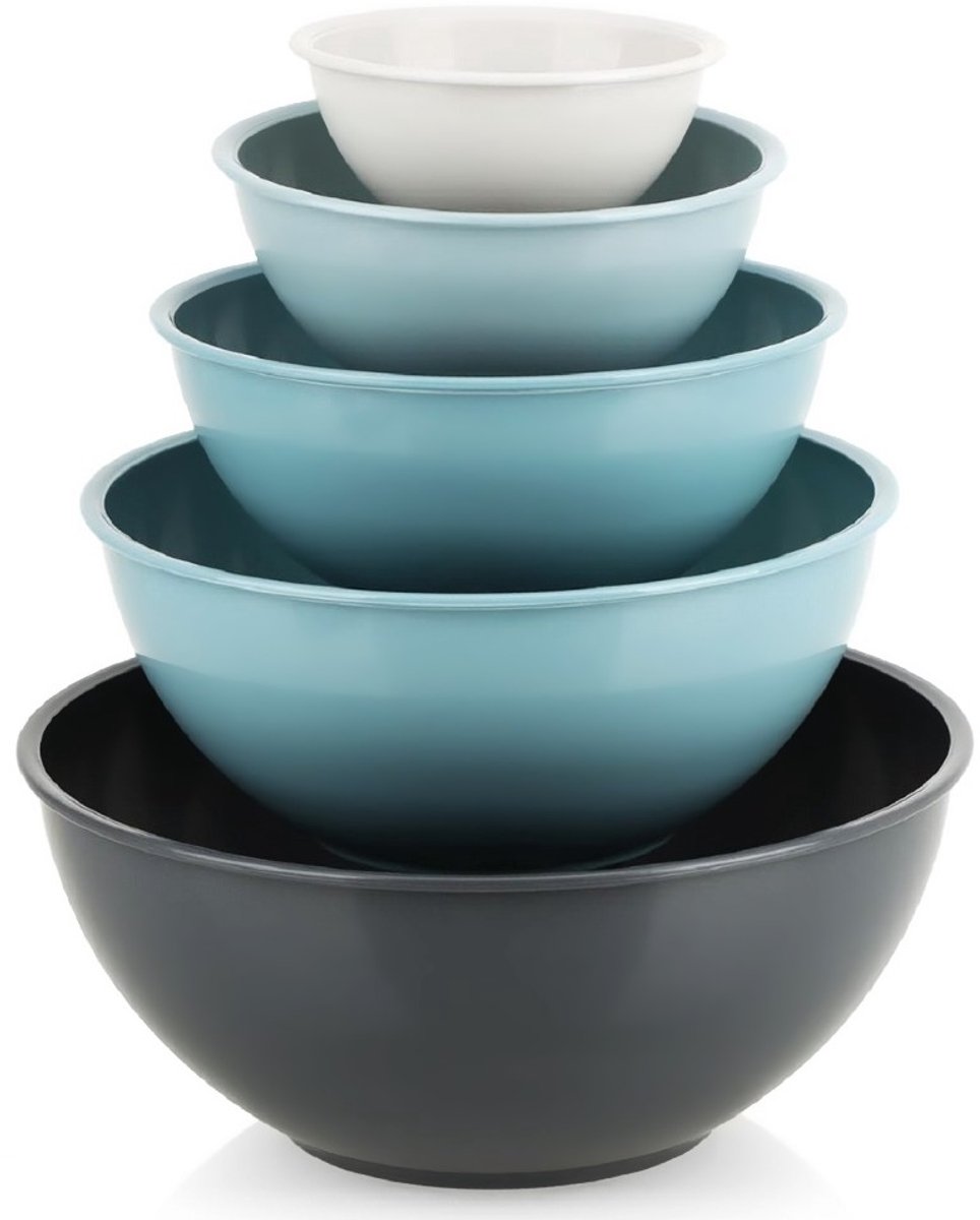Keukenset met 5 mengkommen, 260-3250 ml