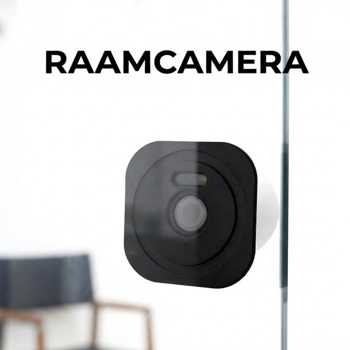 Slimme Raamcamera 3MP - WiFi Beveiligingscamera - 2.4GHz & 5GHz - Kleuren Nachtzicht - Tuya App - Bewakingscamera voor Thuis