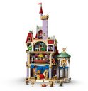 LEGO Disney Princess Belle en het Beest Kasteel met minipoppen en accessoires. Paars, groen, rood en goudkleurig.