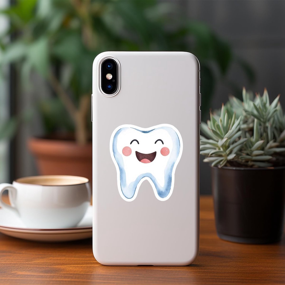 50 Stuks Waterdichte Tanden Stickers voor Skateboards, Fietsen en Laptops - Graffiti Stickers voor Kinderen en Tieners