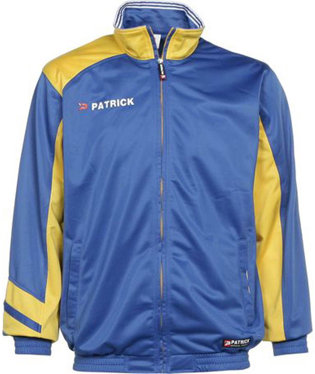 Patrick Victory Polyestervest Heren - Geel / Royal | Maat: L