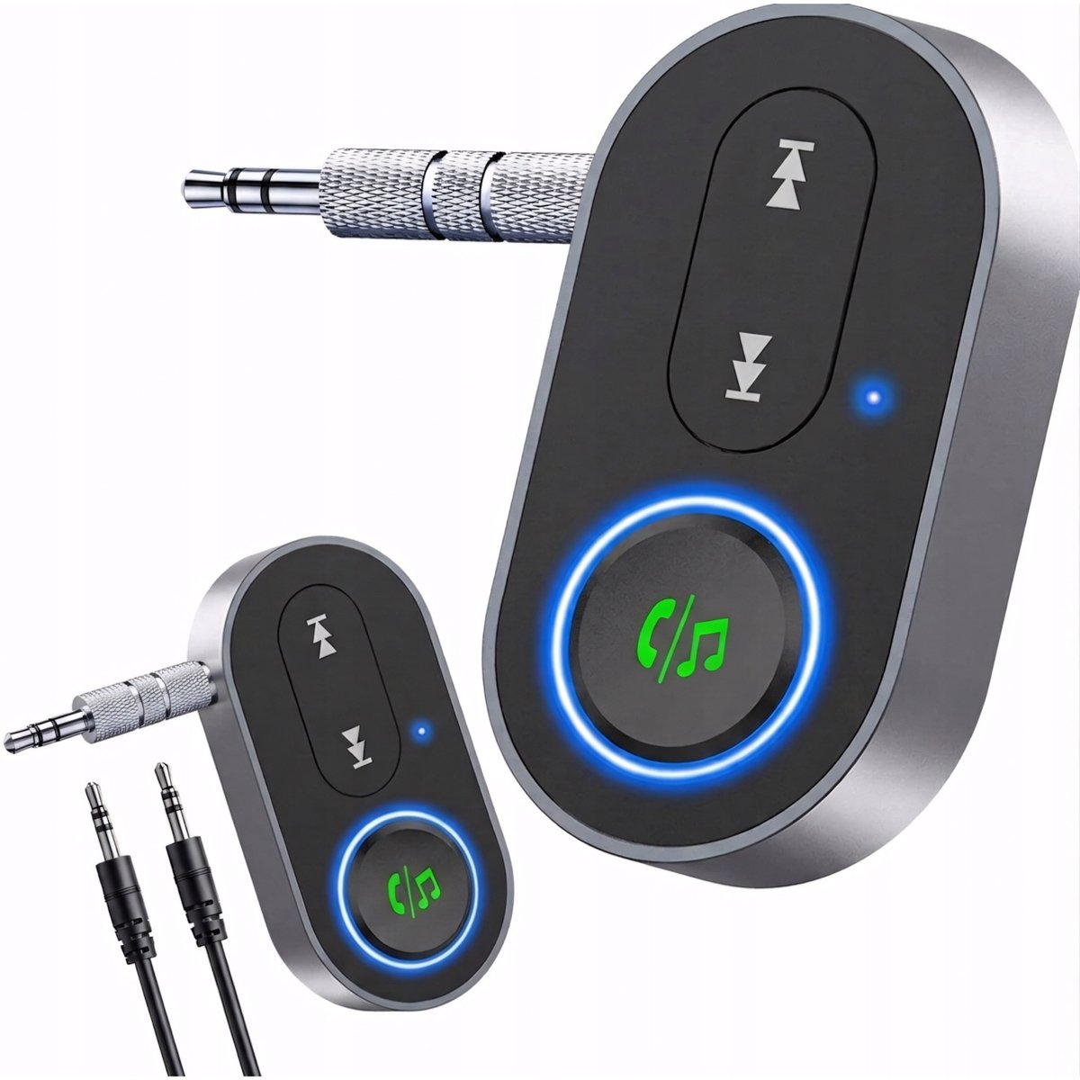Bluetooth 5.1 auto-adapter zender-ontvanger AUX-interface microfoon