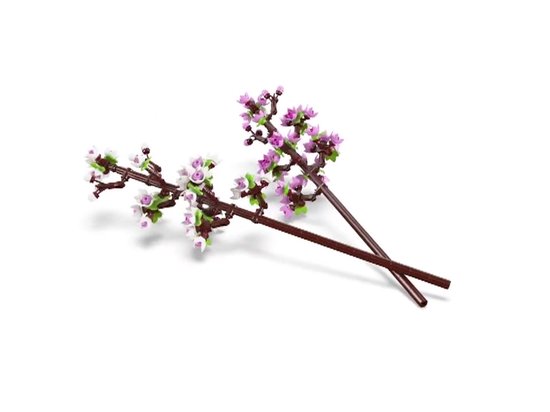 LEGO Botanicals Kersenbloesems Bloemen Decoratie Bureau Accessoire Set 40725