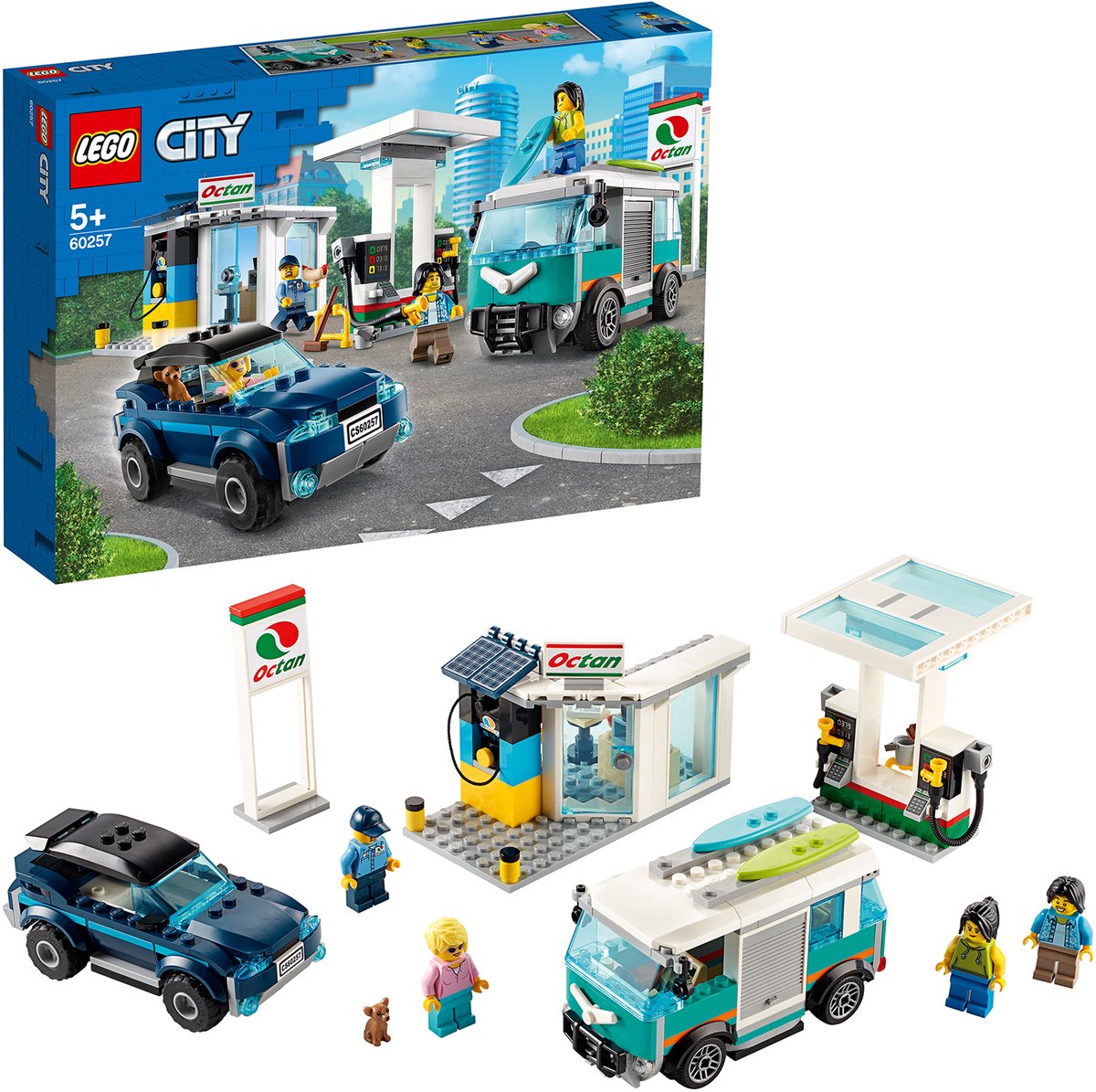 LEGO City Service Station 60257 — cadeau in Spellen & Speelgoed - foto 4