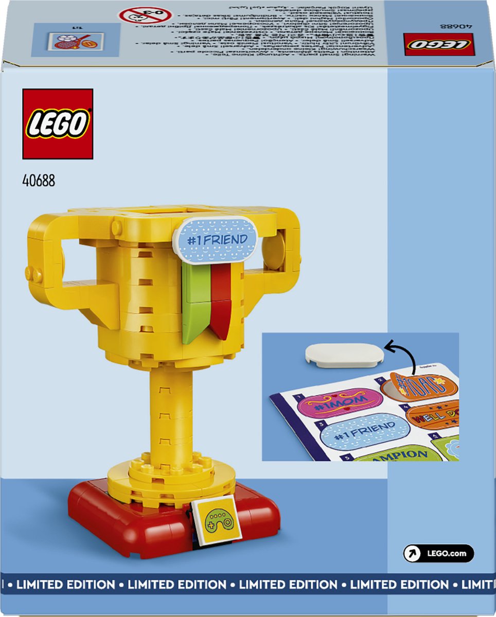 LEGO Iconic 40688, Bouwpakket, 7 jaar, Kunststof, 157 stuk(s), 193 g — cadeau in Spellen & Speelgoed - foto 2
