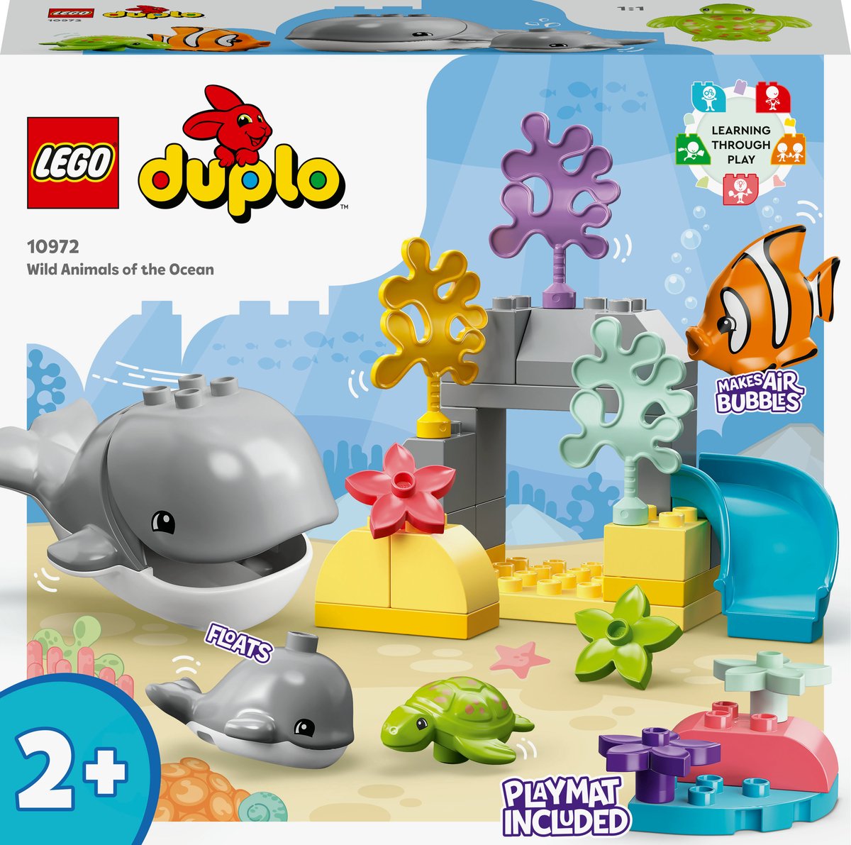 Bol.com LEGO DUPLO Wilde dieren van de Zee Speelgoed voor Kinderen 10972 aanbieding