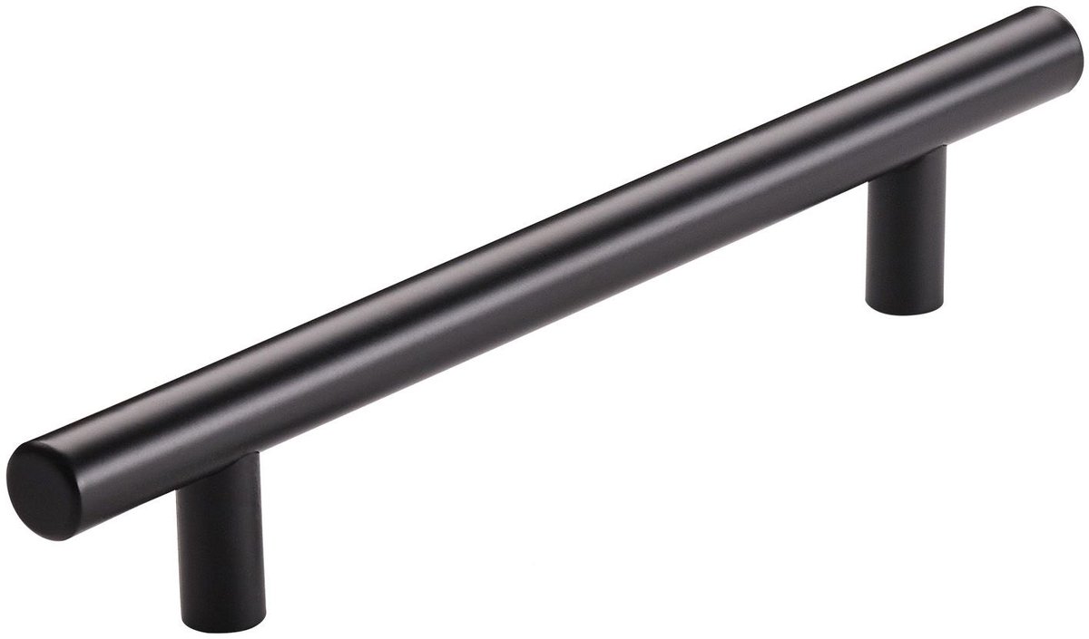 SOTECH Meubelgreep G17 boorafstand 128 mm Ø 12 mm RVS SS201 zwart