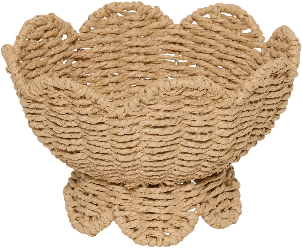 Atmosphera Fruitmand/Schaal - Ø24xH14cm - Bruin