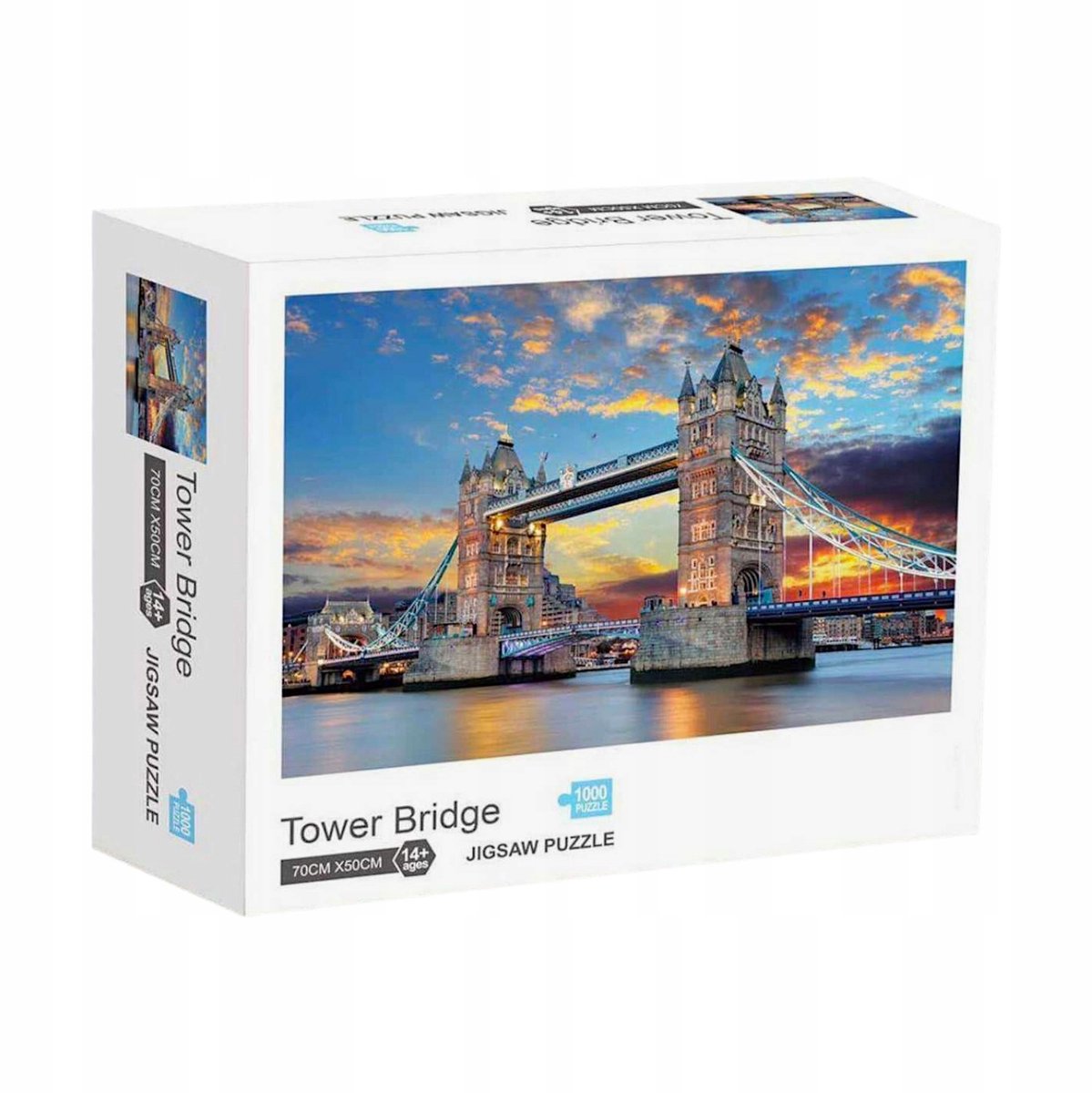 Puzzel 1000 Stukken: Zonsondergang over Londen