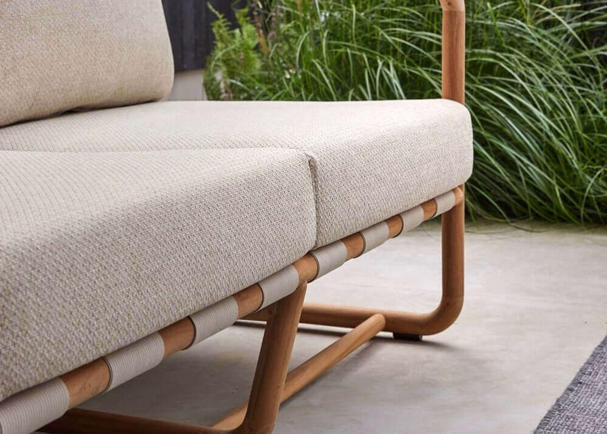 Apple Bee Dolce Sofa Chair Lounge Set - 6-Person - Teak - 4-Piece