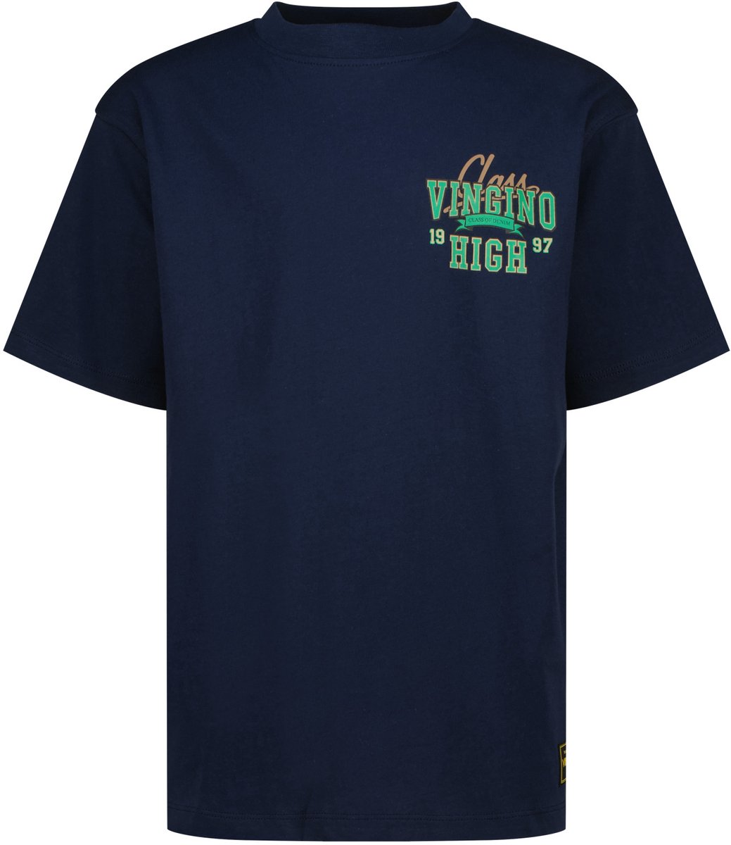 Vingino Hendric Jongens T-shirt - Dark Blue