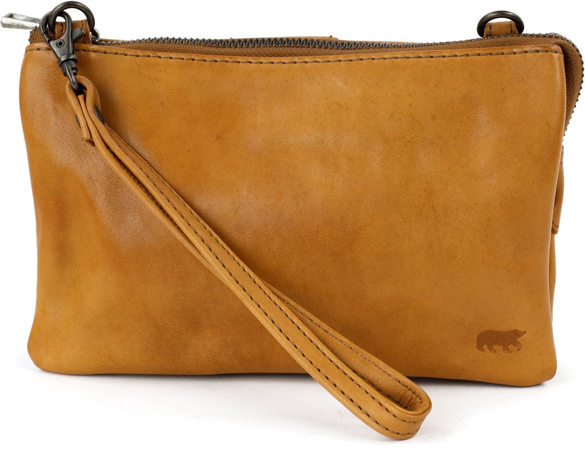 Bear Design Crossbodytas Calisto Pelle Leer - taupe